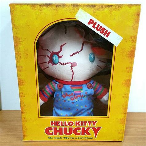 (IN STOCK) Hello Kitty x Chucky Limited Edition USS Haloween Plush, Hobbies & Toys, Toys & Games ...