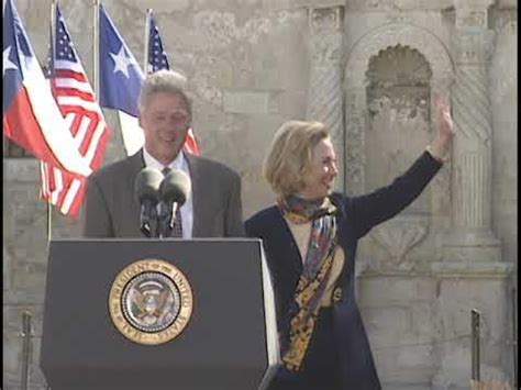 President Clinton in San Antonio, Texas (1996) - YouTube