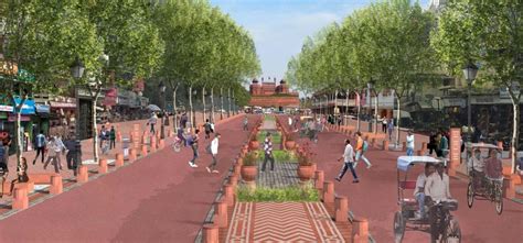 Here’s What Delhi’s Iconic Chandni Chowk Looks Like With The Makeover Project Underway