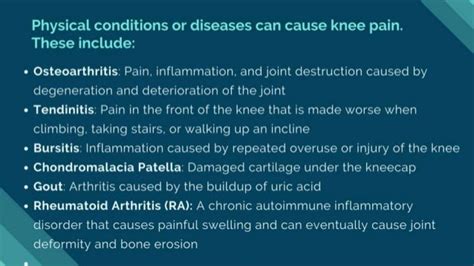Chronic knee pain causes, symptoms, and diagnosis