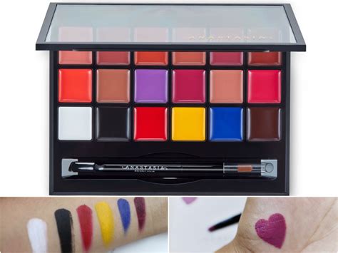 Anastasia Beverly Hills Lip Palette Review, Swatches