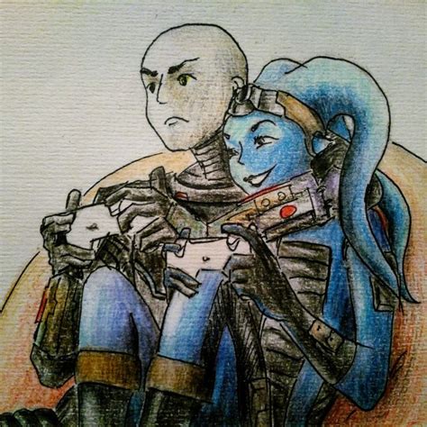 Darth Malgus and Eleena Daru. | Star wars, Darth, War