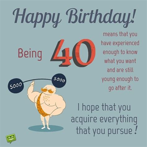 Pin by Leah Zurzolo on special days | 40th birthday wishes, 40th birthday quotes, 40th birthday ...