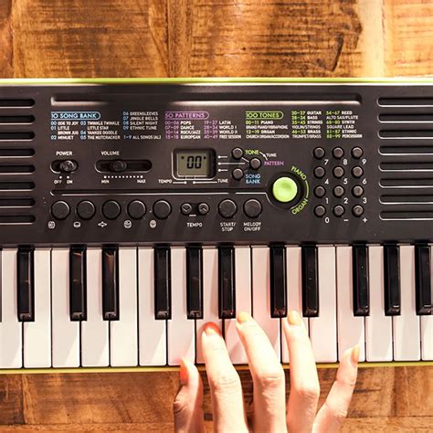 Casio SA-46 Mini Electronic Keyboard (Green) | TMW