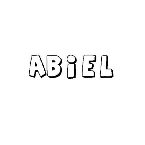 ABIEL: Dibujos para colorear