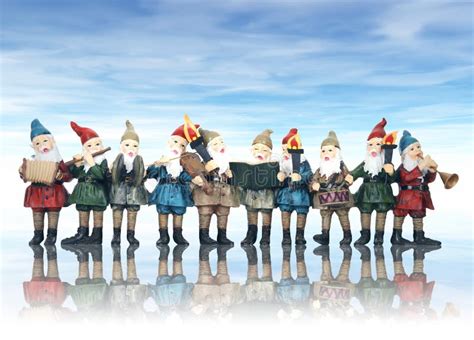 Music Elves at Christmas stock photo. Image of season - 16224438