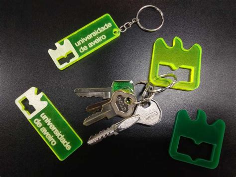 Laser Cut Custom Clear Acrylic Keychain Free Vector cdr Download - 3axis.co