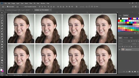 How To Create A Passport Size Photo In Adobe Photoshop Photoshop | Images and Photos finder