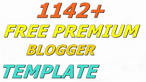 1142+ Free Premium Blogger Templates Collection Pack | SEO Adsense Friendly Premium Blogger ...