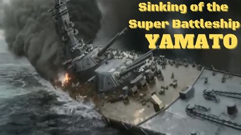 Destruction of the unsinkable Super Battleship YAMATO. Operation Ten ...