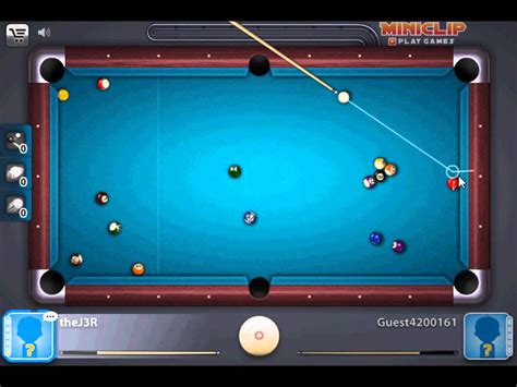 Online Multiplayer Pool Miniclip Gameplay New Beginning - YouTube