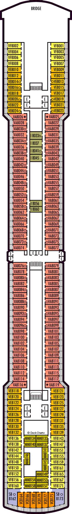 Holland America Eurodam Deck Plans: Ship Layout, Staterooms & Map - Cruise Critic