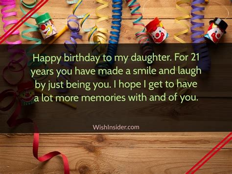 30 Happy 21st Birthday Wishes for Daughter – Wish Insider