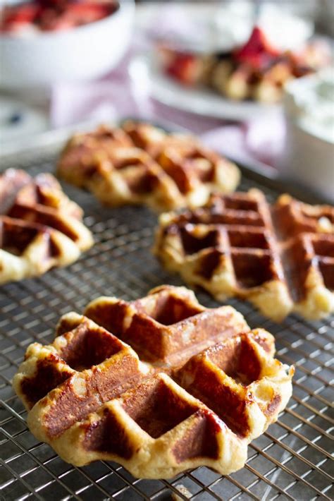 Liege Waffle Recipe | A Bountiful Kitchen