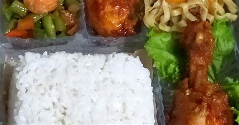 575 resep nasi kotak enak dan sederhana ala rumahan - Cookpad