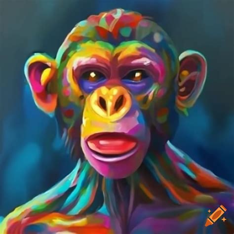 3d model of a monkey