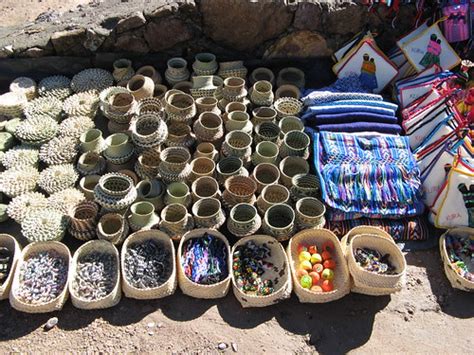 Baskets and other items for sale, Copper Canyon, Mexico | Flickr