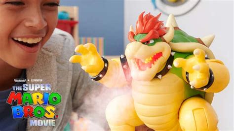 Super Mario Movie Toys Include a Fire Breathing Bowser