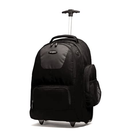 Samsonite Wheeled Backpack - Rolling Laptop Case Carry-On Travel Bag (Black) 43202280320 | eBay