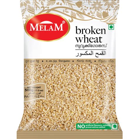 Buy Broken Wheat 500g Online | Best Wheat in India | Melam