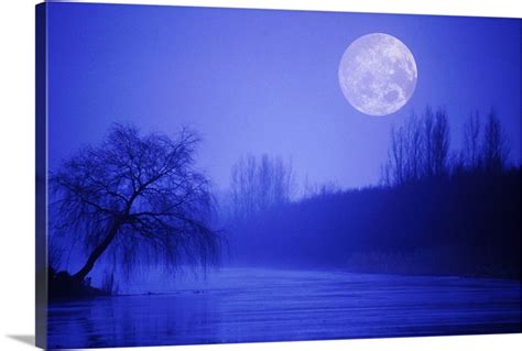 River at night | Great Big Canvas