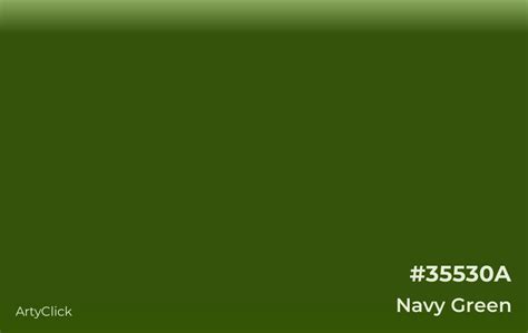 Navy Green Color | ArtyClick