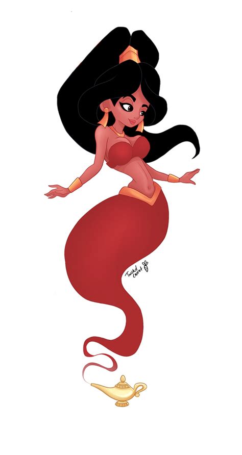 Genie Jasmine by TwistedCarrot on DeviantArt