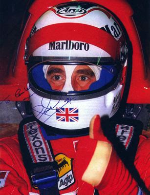 Nigel Mansell-autograph collection of Carlos Ghys