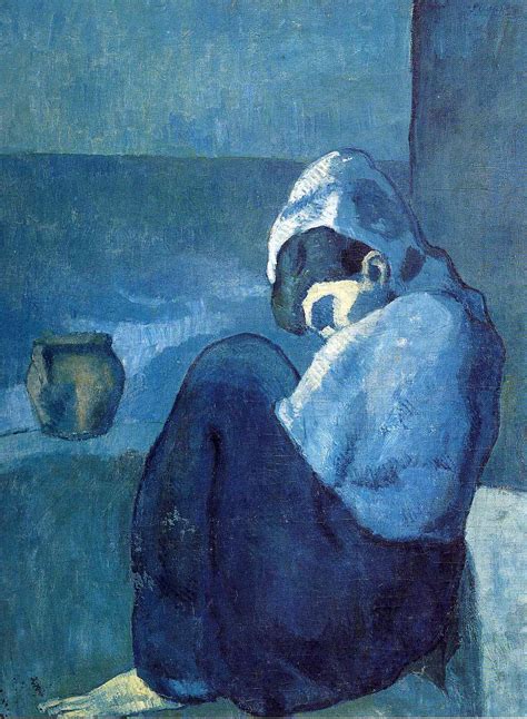 Crouching woman, 1902 - Pablo Picasso - WikiArt.org