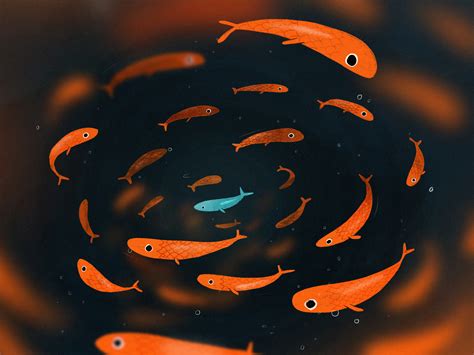 Blue Fish by Florence on Dribbble