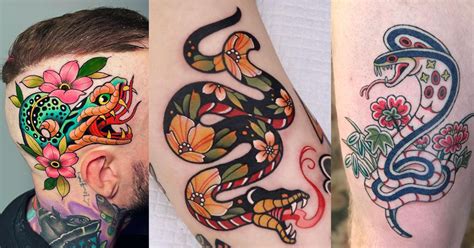 Slithering Snake Tattoos