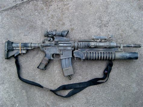 M4A1 + M203 by Tactar on DeviantArt