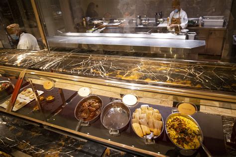 Wynn Buffet reopens lighter and brighter, its food more diverse | Food ...