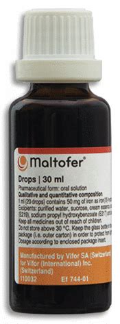 Maltofer Dosage & Drug Information | MIMS Singapore