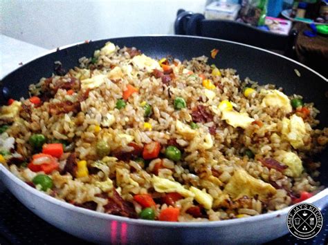 Chinese-Style Brown Bacon Fried Rice Recipe | Chef Jay's Kitchen