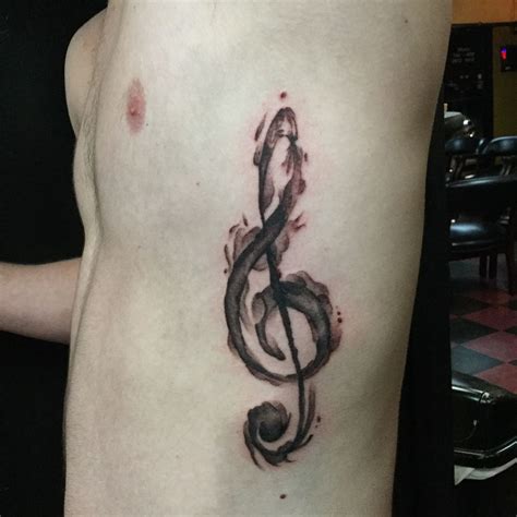 Latest Treble clef Tattoos | Find Treble clef Tattoos