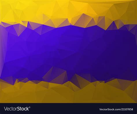 Purple and gold geometric Royalty Free Vector Image