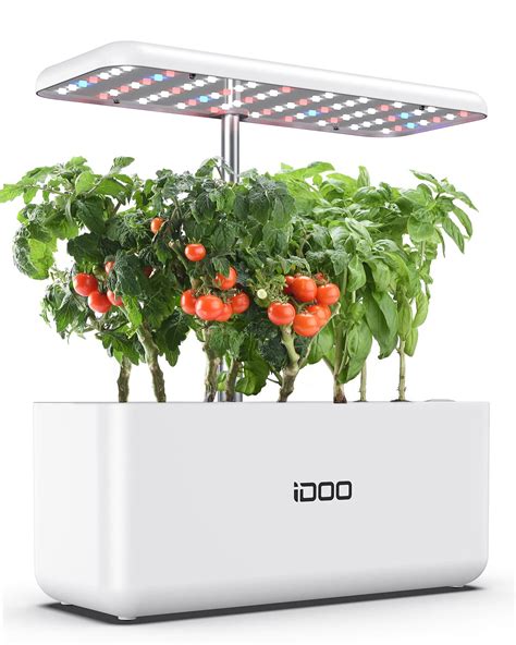 Buy iDOO Hydroponics Growing System, Indoor Garden Starter Kit with LED Grow Light, Automatic ...