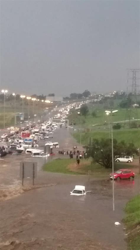 Rain in Joburg trending on social media... crazy pictures being shared!