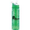 Penguin- Bulk Custom Printed Freezer Gel Water Bottle with Pop-up Straw - Campfire Premiums