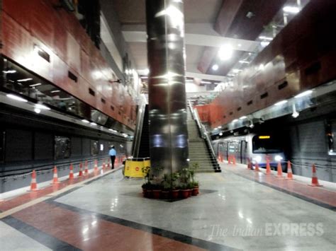 PHOTOS: Sneak peek: Newly constructed Janpath metro station | The Indian Express