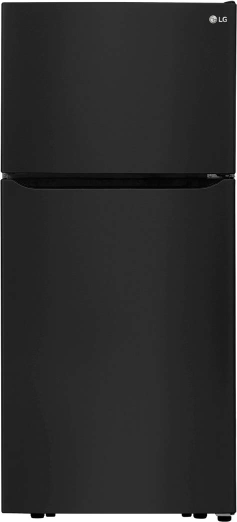 LG 30 in. 20.2 Cu. Ft. Smooth Black Top Freezer Refrigerator| Don's ...