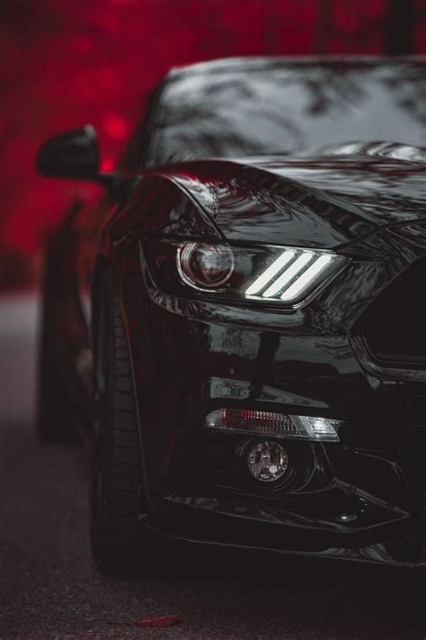 Black Ford Mustang Wallpaper