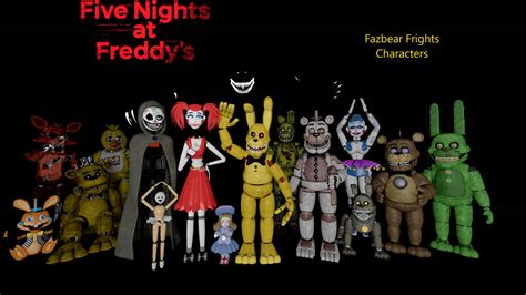 SFM FNAF Fazbear Fright Characters by mauricio2006 on DeviantArt