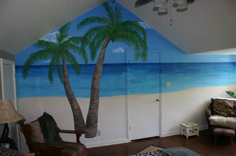 Homes gallery | Beach wall murals, Beach mural, Beach theme decor