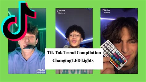 TikTok Changing Lights Trend - YouTube