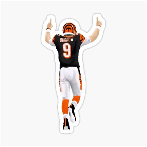 Home Decor Bengals Quarterback Joe Burrow Sublimation Design Super Bowl ...