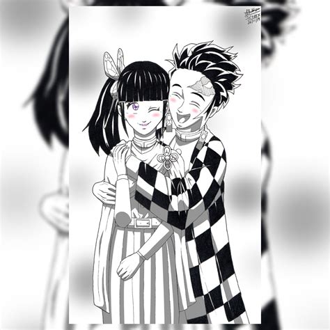 Kanao X Tanjiro fanart! : r/KimetsuNoYaiba