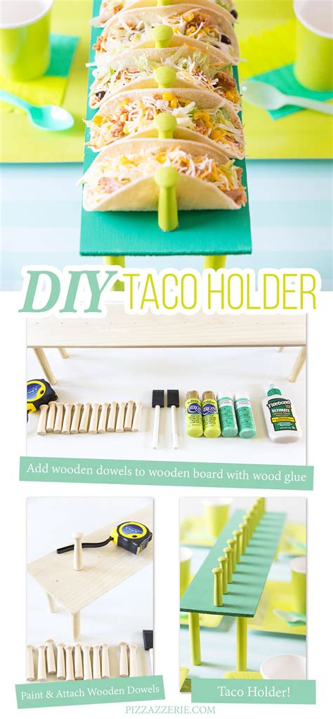 DIY Taco Holder and Free TACO PARTY Sign to Download