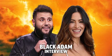 Black Adam’s Sarah Shahi and Mo Amer Talk Dwayne Johnson's Performance